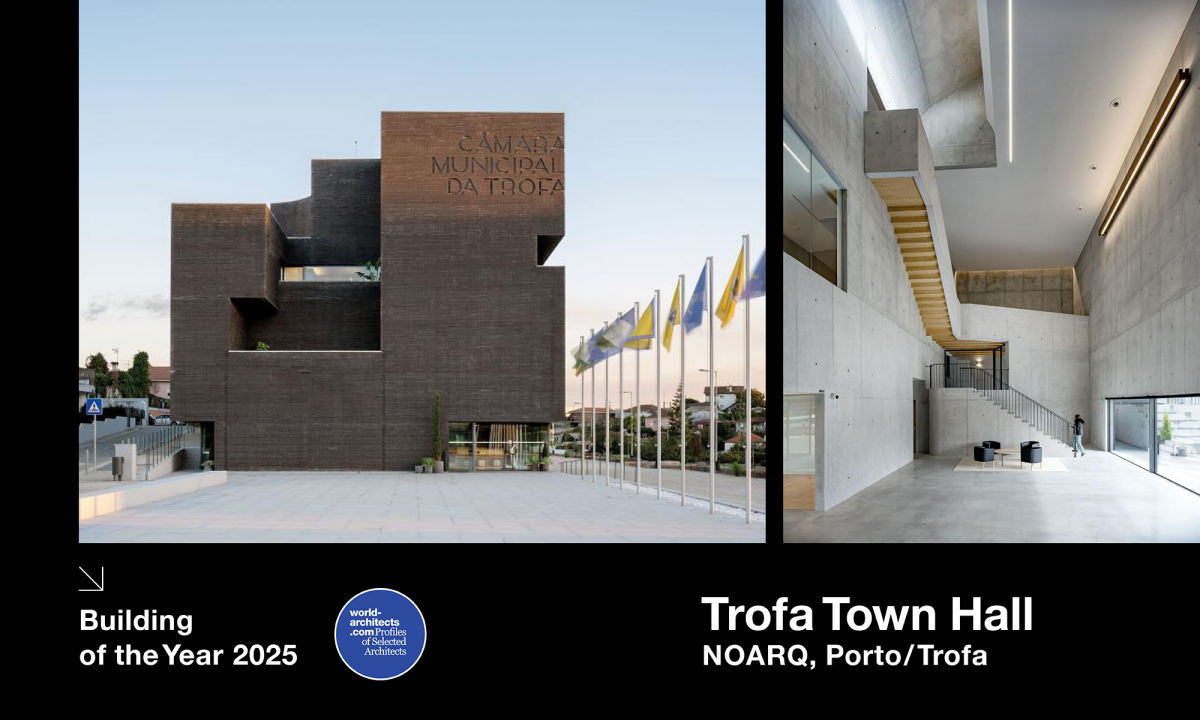 Town Hall in Portugal Wins Building of the Year
